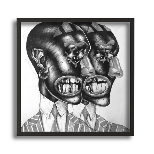 The Blue Faced Twins sketch
