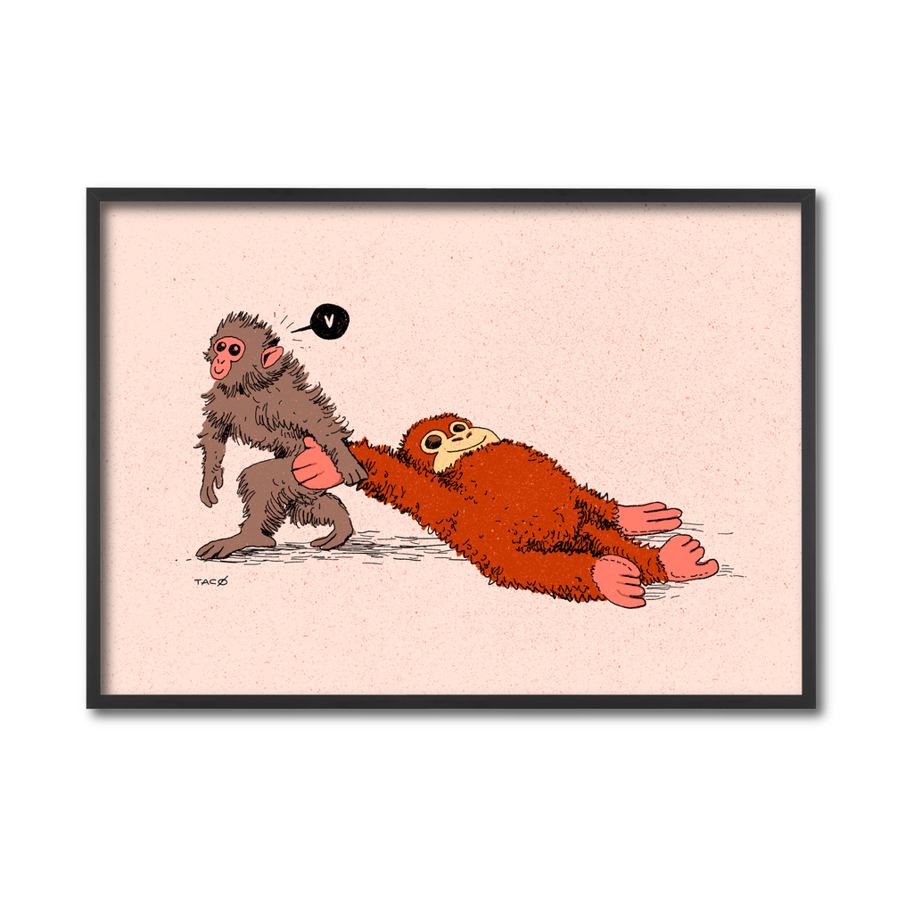Punch Monkey – driftwoodprint