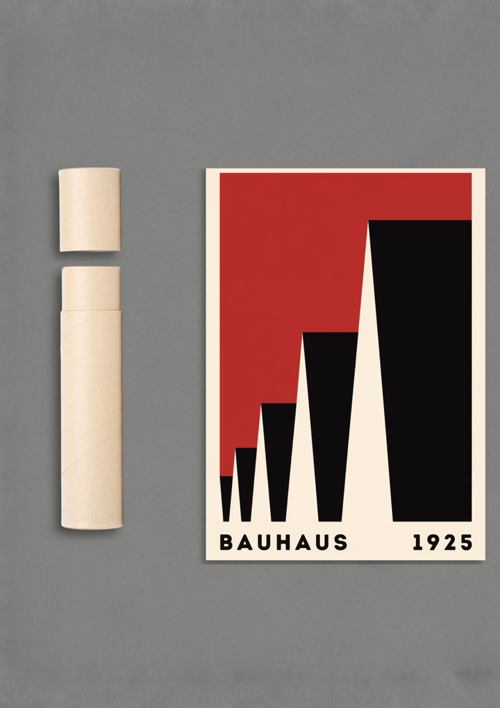 Bauhaus row of houses