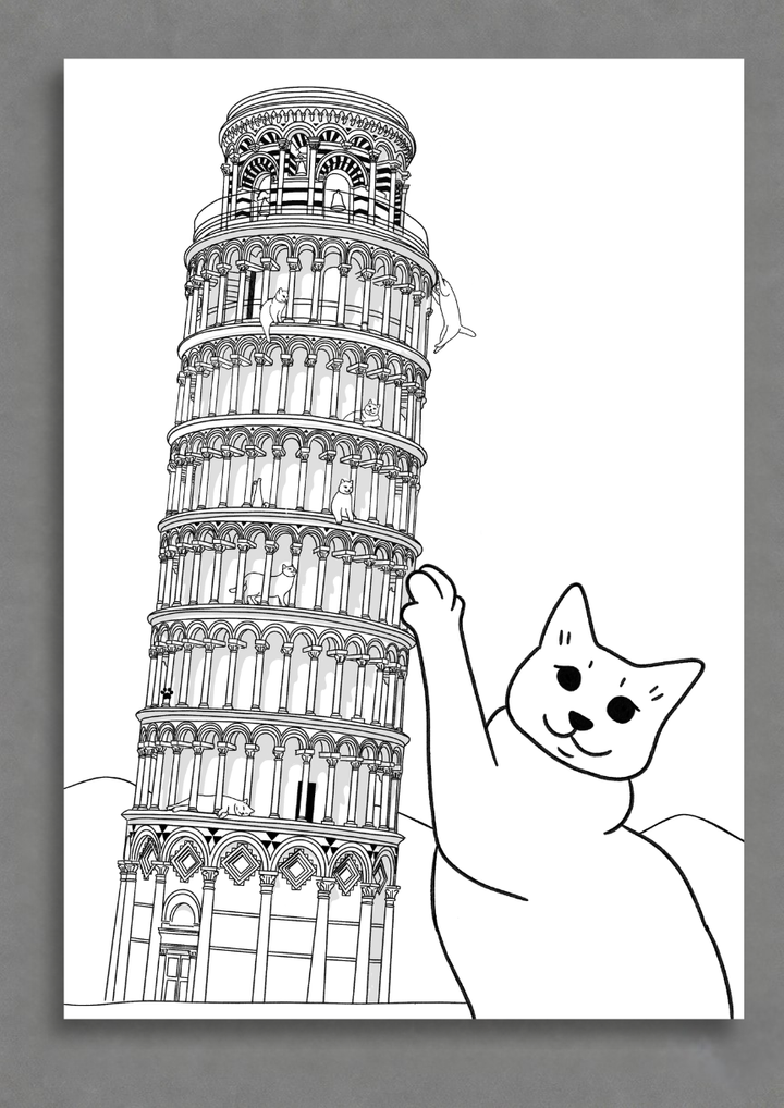 Leaning tower of Pisa