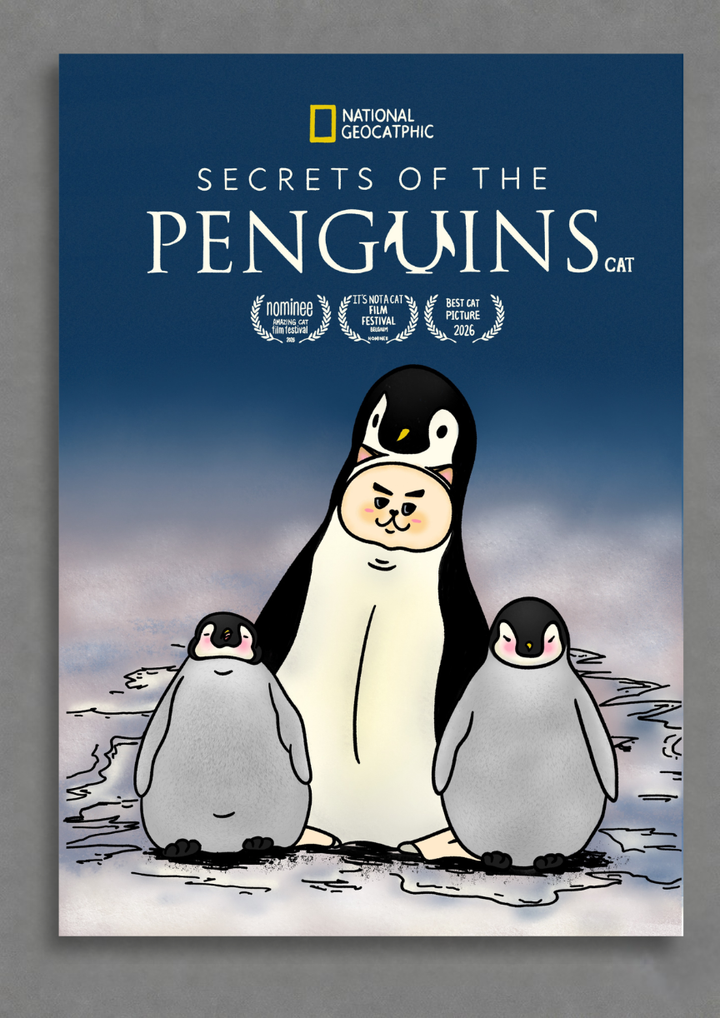 Secrets of the penguins cat